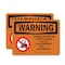 Signmission Safety Culture Sign, 5 in Width, Vinyl Decal, Rectangle OS-2PACK-WS-D-35-L-12258 - alternate 1